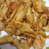 フライパンで簡単！鶏皮の焼き鳥風